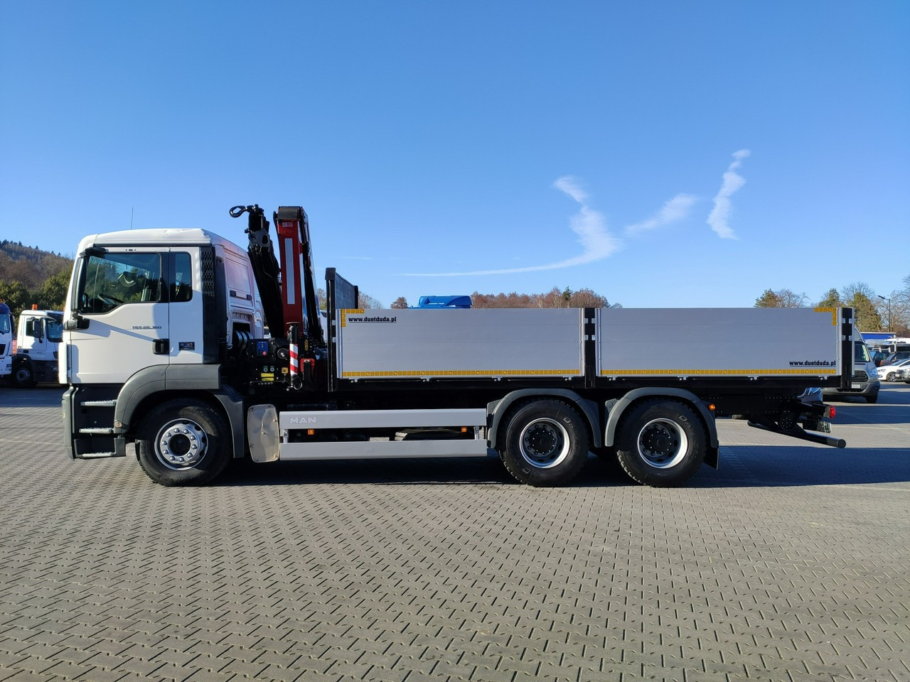 MAN TGS 26.360 6x4 - Dropside/ Flatbed truck, Crane truck: picture 5 MAN TGS 26.360 6x4 - Dropside/ Flatbed truck, Crane truck: picture 5