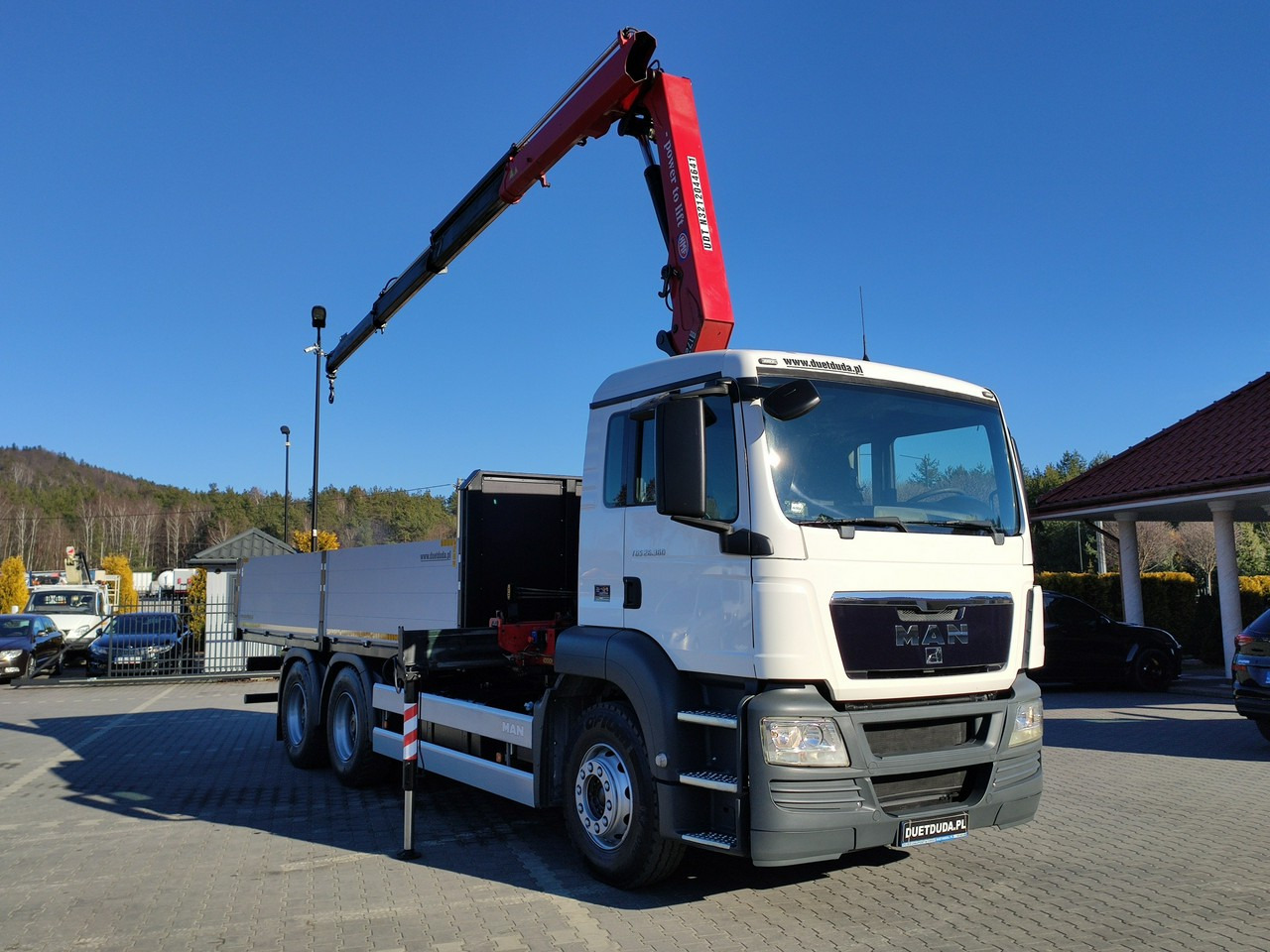 MAN TGS 26.360 6x4 - Dropside/ Flatbed truck, Crane truck: picture 3 MAN TGS 26.360 6x4 - Dropside/ Flatbed truck, Crane truck: picture 3