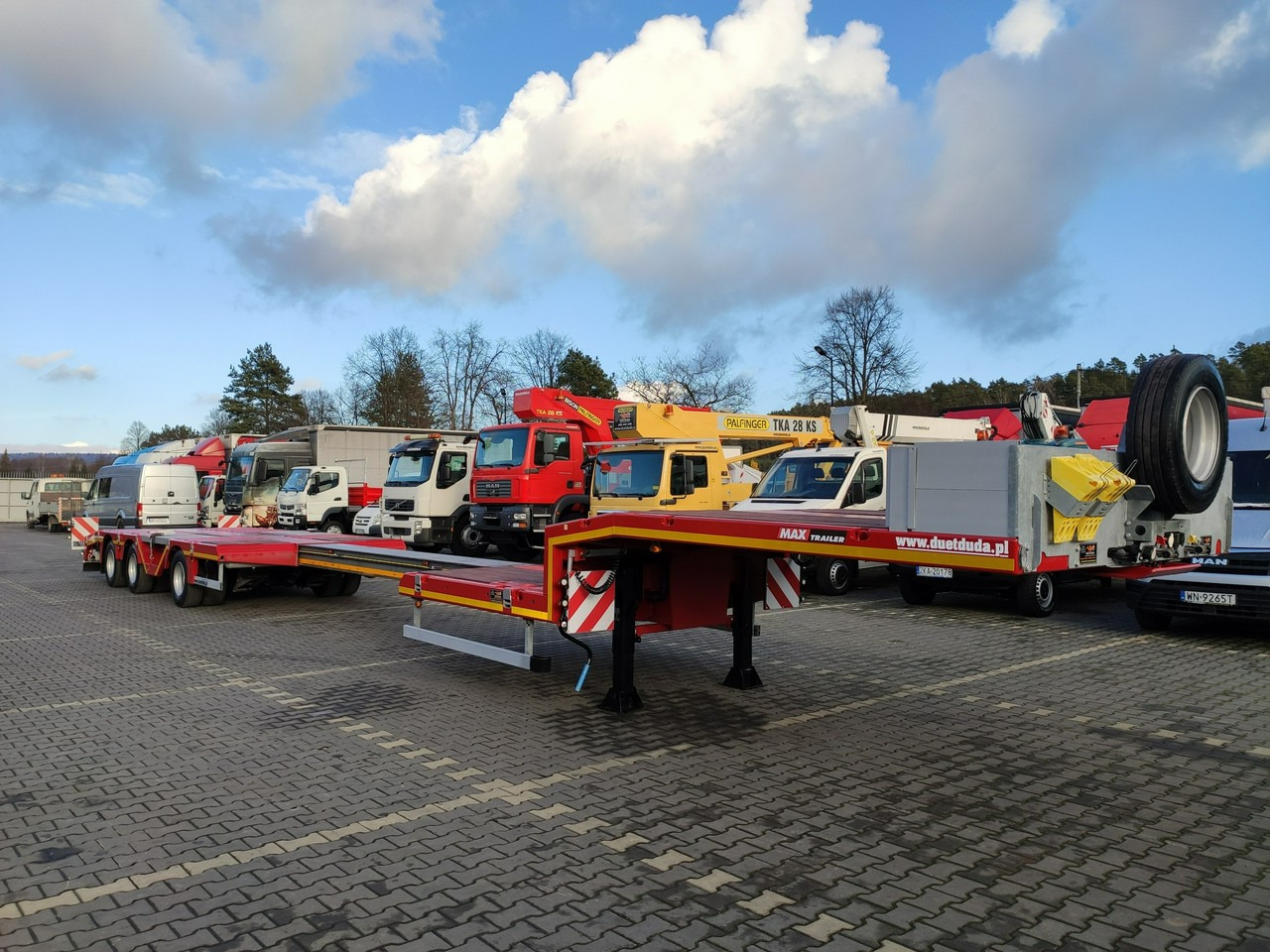 MAX Trailer 3-Osie Oś skrętna Oś Podnoszona Nooteboom - Low loader semi-trailer: picture 4 MAX Trailer 3-Osie Oś skrętna Oś Podnoszona Nooteboom - Low loader semi-trailer: picture 4