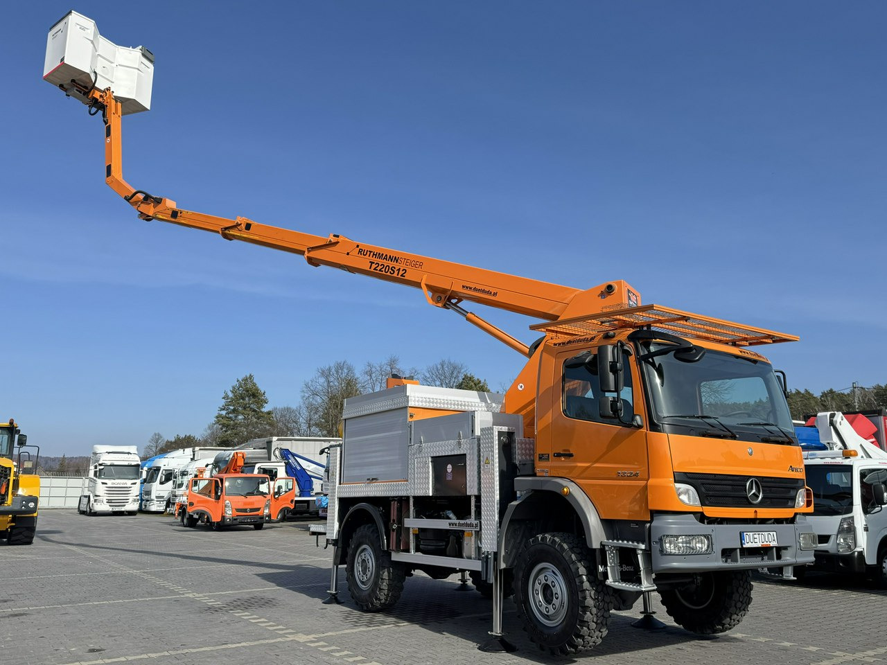 Mercedes Atego 1324 4x4 Zwyżka RUTHMANN STEIGER T220S12 Podnośnik Koszowy - Truck mounted aerial platform: picture 2 Mercedes Atego 1324 4x4 Zwyżka RUTHMANN STEIGER T220S12 Podnośnik Koszowy - Truck mounted aerial platform: picture 2