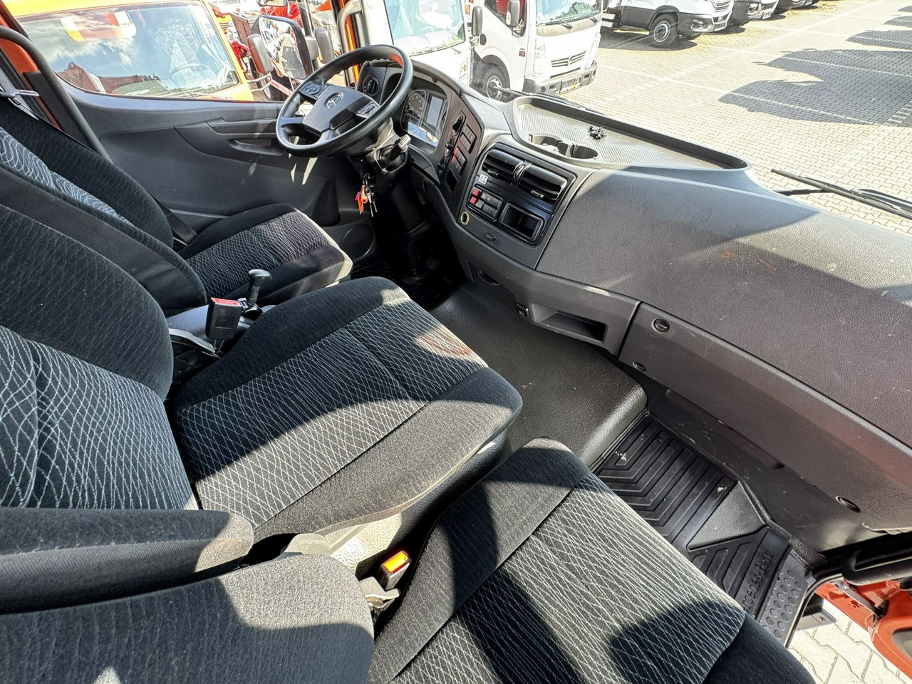 Truck mounted aerial platform Mercedes Atego 818 E6 4x4 Zwyżka PALFINGER P250 BK Podnośnik Koszowy: picture 42