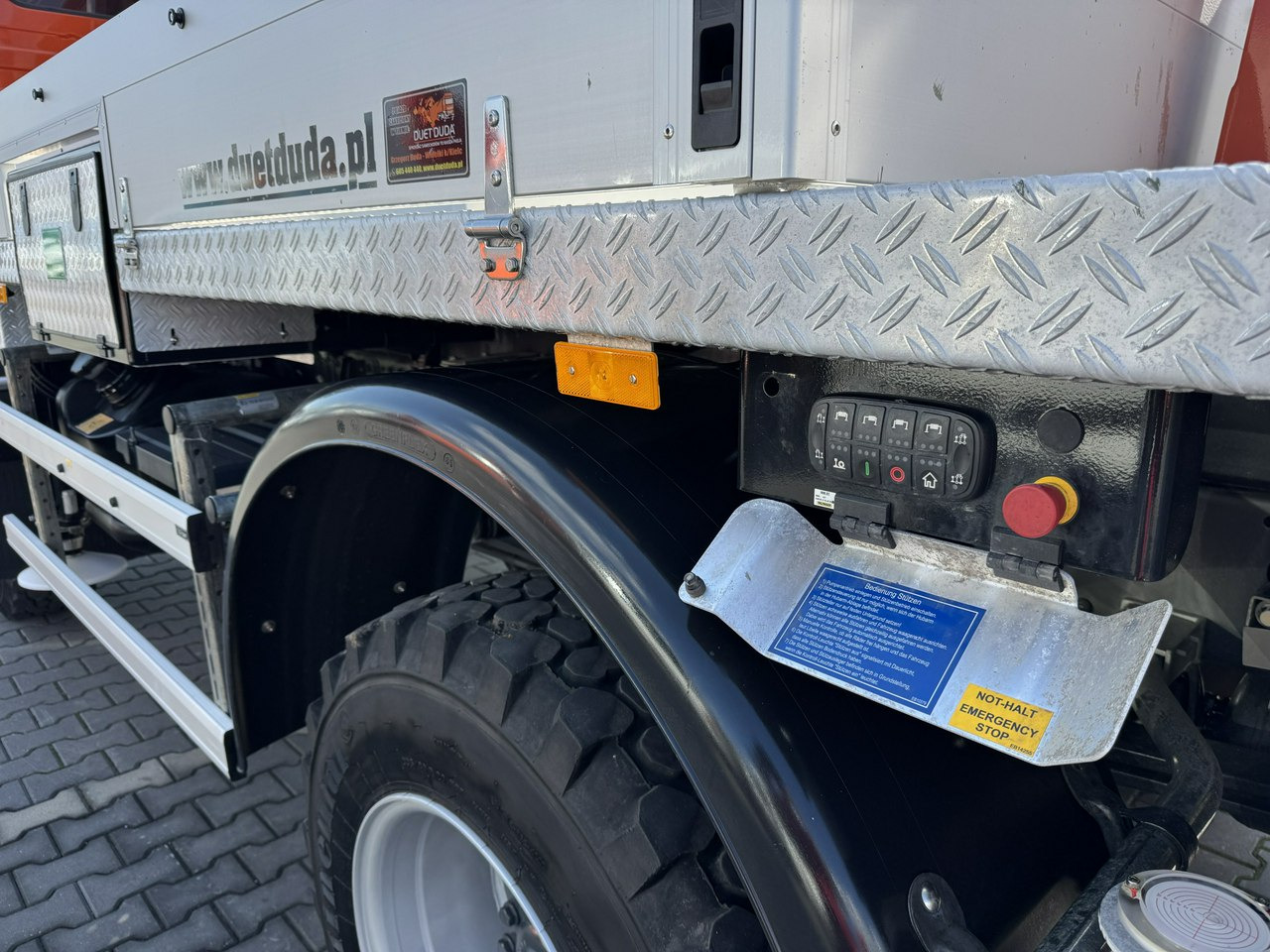 Truck mounted aerial platform Mercedes Atego 818 E6 4x4 Zwyżka PALFINGER P250 BK Podnośnik Koszowy: picture 23