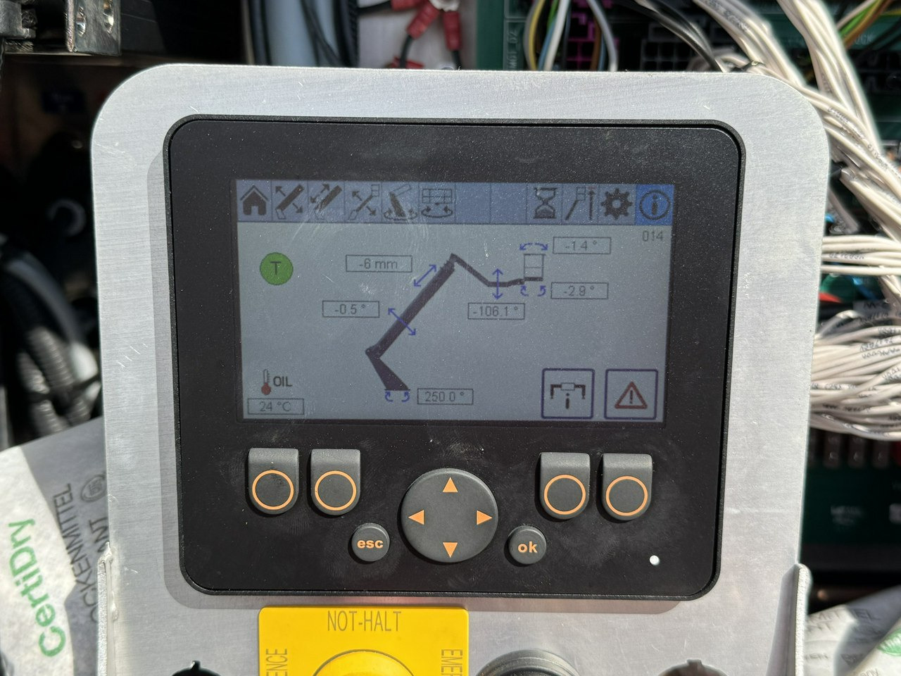 Truck mounted aerial platform Mercedes Atego 818 E6 4x4 Zwyżka PALFINGER P250 BK Podnośnik Koszowy: picture 30