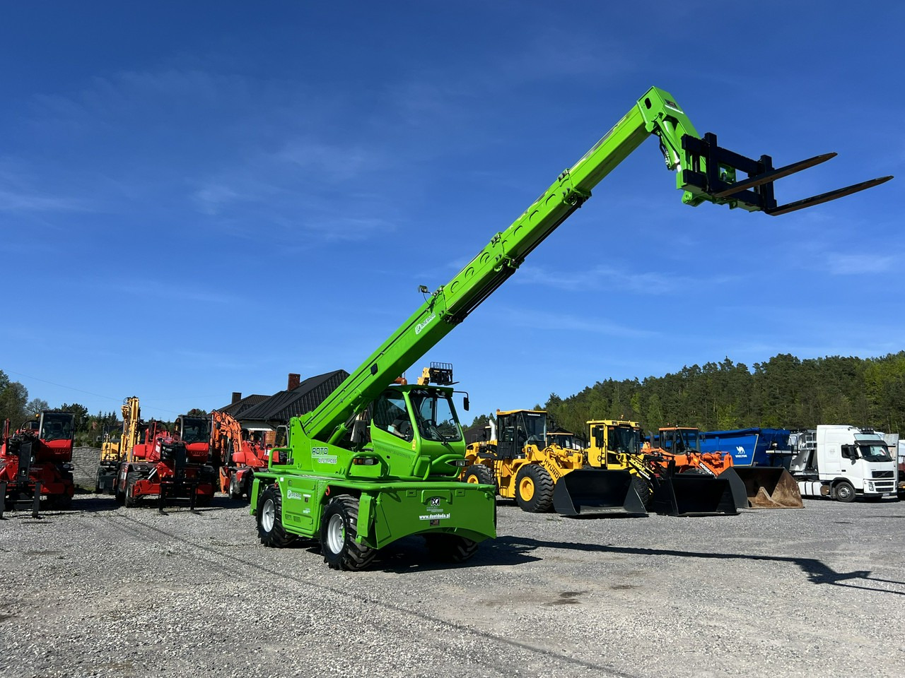 Merlo Roto 45.21 MCSS ( 40.25 ) Podnośnik Obrotowy Wózek Jezdniowy - Telescopic handler: picture 3 Merlo Roto 45.21 MCSS ( 40.25 ) Podnośnik Obrotowy Wózek Jezdniowy - Telescopic handler: picture 3