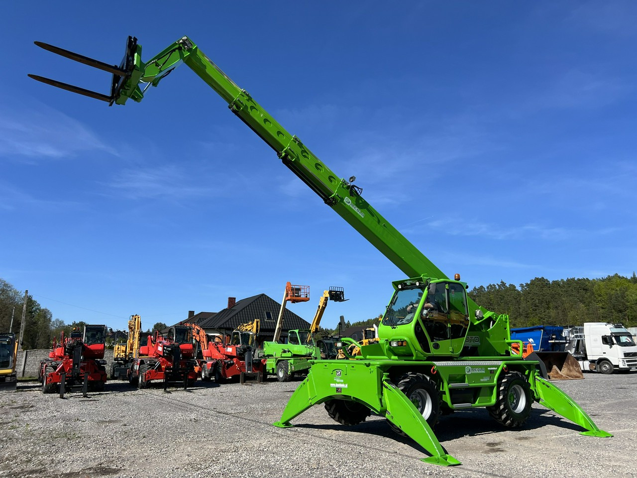 Merlo Roto 45.21 MCSS ( 40.25 ) Podnośnik Obrotowy Wózek Jezdniowy - Telescopic handler: picture 1 Merlo Roto 45.21 MCSS ( 40.25 ) Podnośnik Obrotowy Wózek Jezdniowy - Telescopic handler: picture 1
