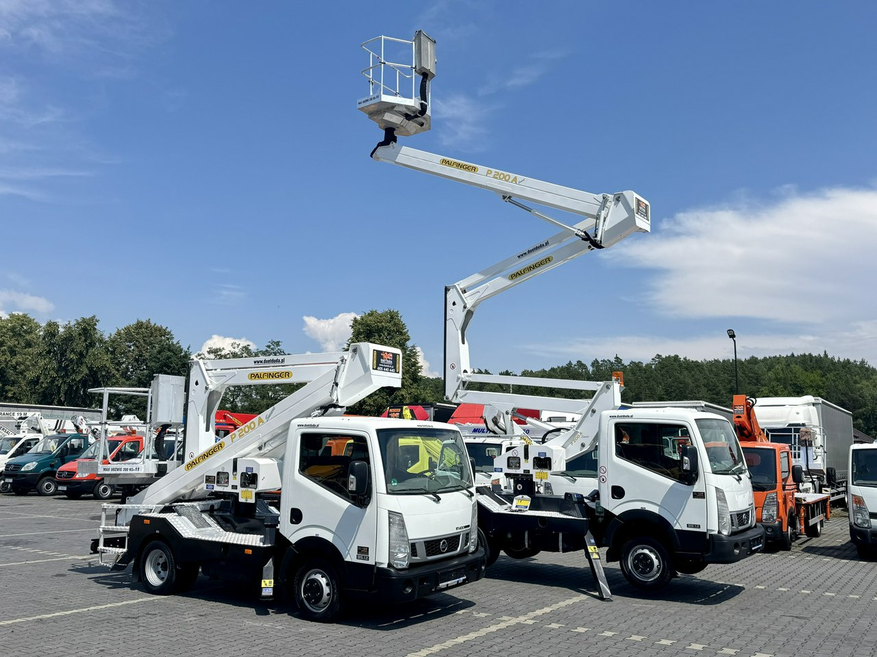 Nissan Cabstar - Truck mounted aerial platform: picture 1 Nissan Cabstar - Truck mounted aerial platform: picture 1