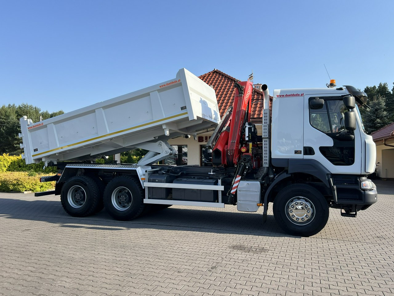 Tipper, Crane truck Renault Kerax 26.390 6x4 Mocny HDS FASSI F170 Sterowanie Radiowe: picture 12 Tipper, Crane truck Renault Kerax 26.390 6x4 Mocny HDS FASSI F170 Sterowanie Radiowe: picture 12