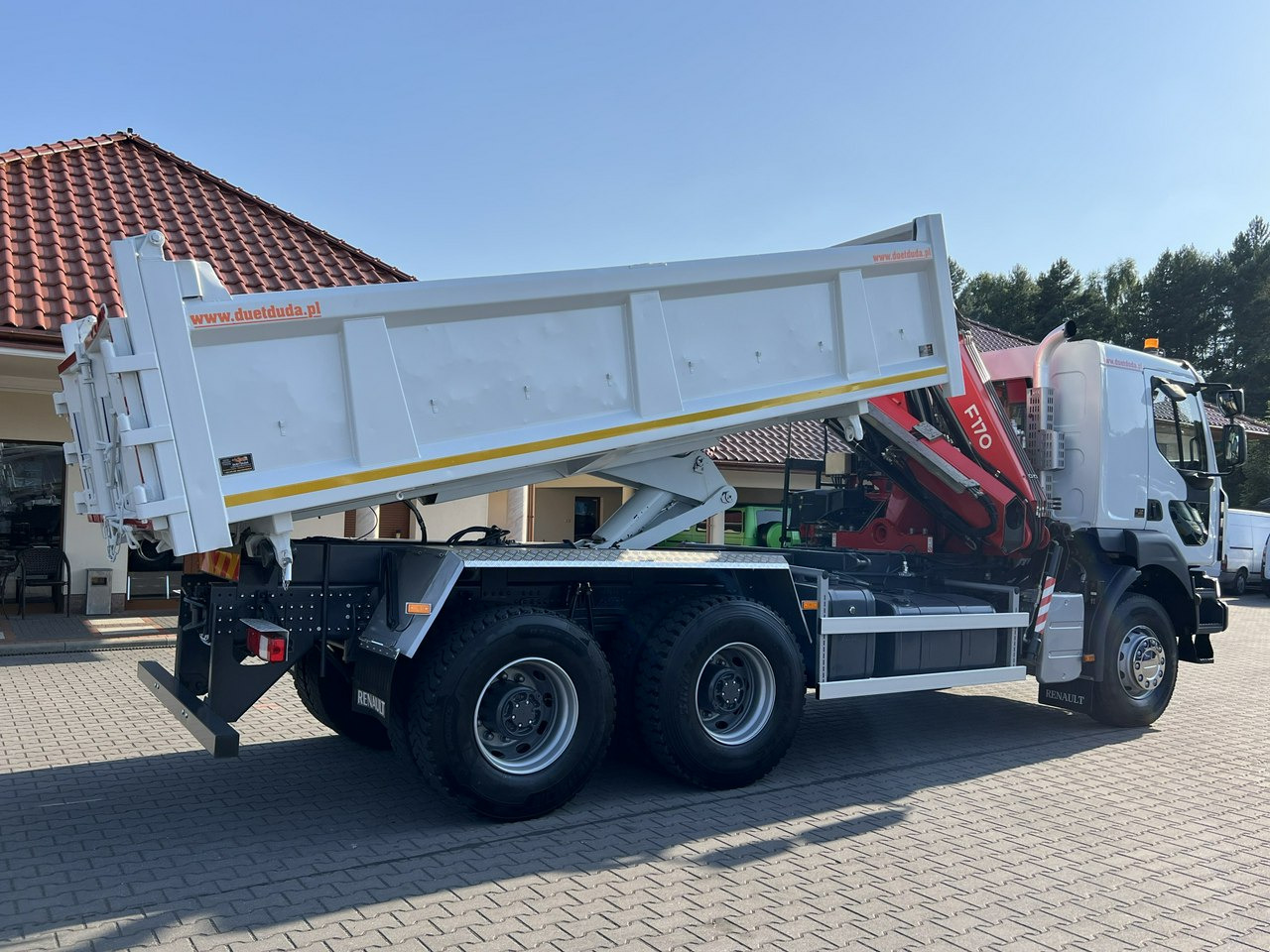 Tipper, Crane truck Renault Kerax 26.390 6x4 Mocny HDS FASSI F170 Sterowanie Radiowe: picture 19 Tipper, Crane truck Renault Kerax 26.390 6x4 Mocny HDS FASSI F170 Sterowanie Radiowe: picture 19