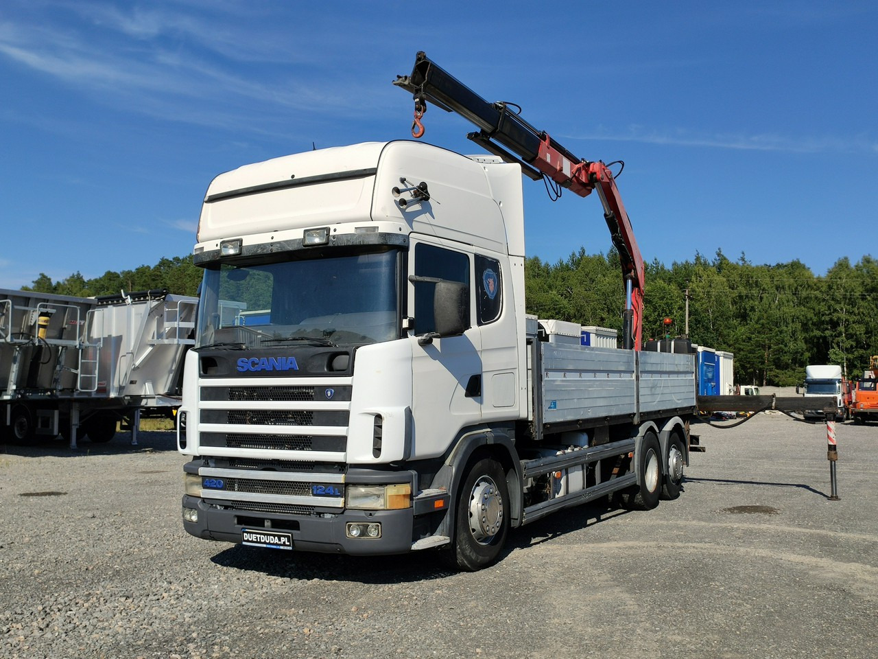 Leasing of Scania 124L 420 6x2 Retarder HDS FASSI F170 Budowlanka Scania 124L 420 6x2 Retarder HDS FASSI F170 Budowlanka: picture 8