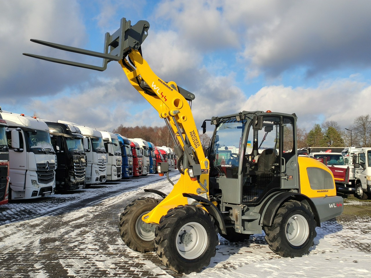 Wacker Neuson WL 44 Łyżka krokodyl+widły Super Stan !!! - Wheel loader: picture 1 Wacker Neuson WL 44 Łyżka krokodyl+widły Super Stan !!! - Wheel loader: picture 1