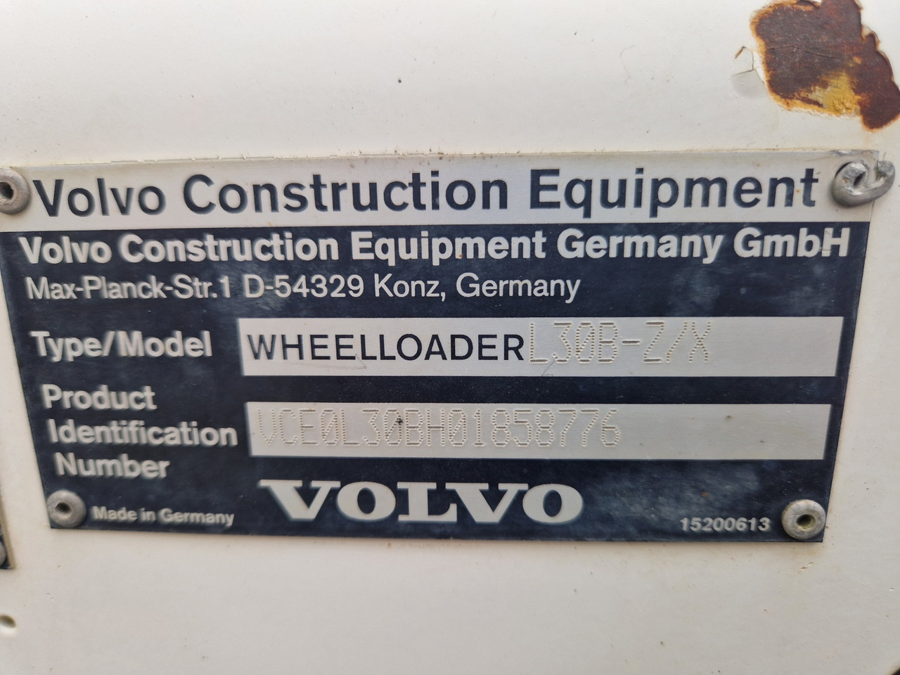 Leasing of VOLVO L 30 B – Z/X VOLVO L 30 B – Z/X: picture 14