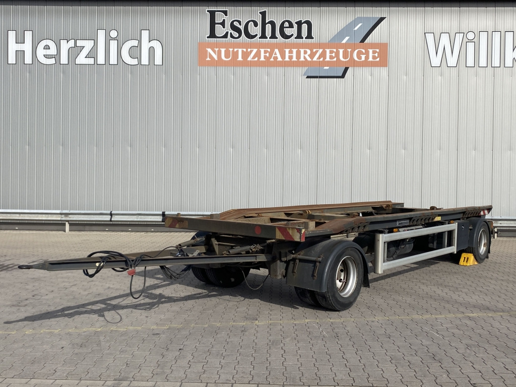 Hüffermann HAR 18.70 Außenrollenanhänger - Roll-off/ Skip trailer: picture 1 Hüffermann HAR 18.70 Außenrollenanhänger - Roll-off/ Skip trailer: picture 1