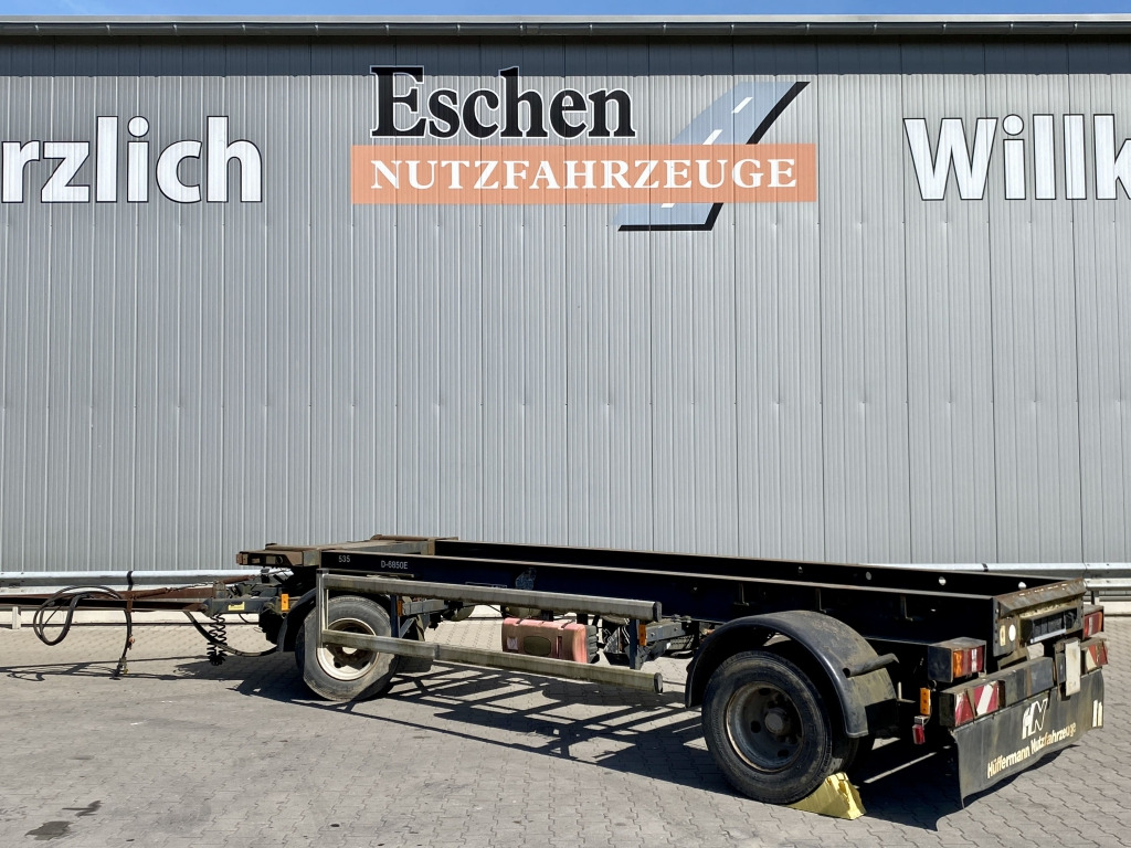 Hüffermann HSA 18.65 / Schlittenanhänger - Roll-off/ Skip trailer: picture 3 Hüffermann HSA 18.65 / Schlittenanhänger - Roll-off/ Skip trailer: picture 3