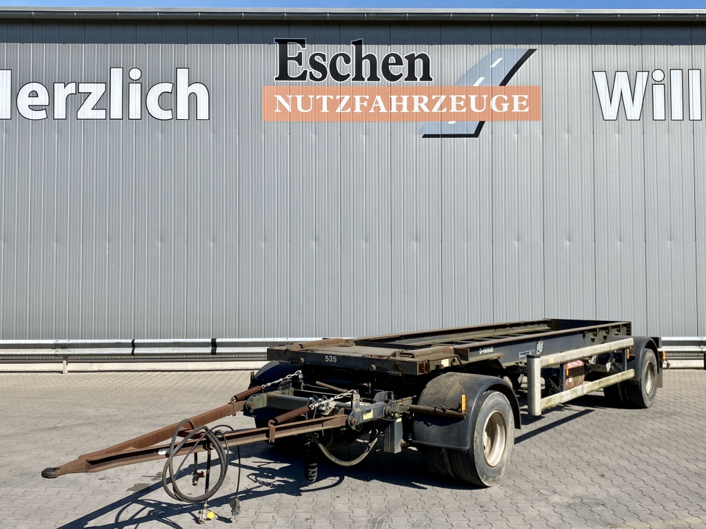 Hüffermann HSA 18.65 / Schlittenanhänger - Roll-off/ Skip trailer: picture 1 Hüffermann HSA 18.65 / Schlittenanhänger - Roll-off/ Skip trailer: picture 1