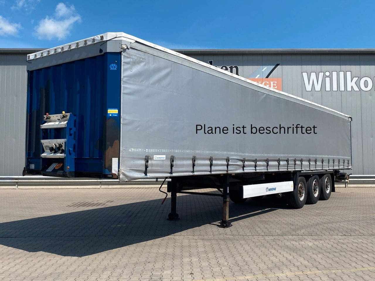 Krone SD | Edscha*Schiebegardine*Luft-Lift*EBS*BPW - Curtainsider semi-trailer: picture 1 Krone SD | Edscha*Schiebegardine*Luft-Lift*EBS*BPW - Curtainsider semi-trailer: picture 1
