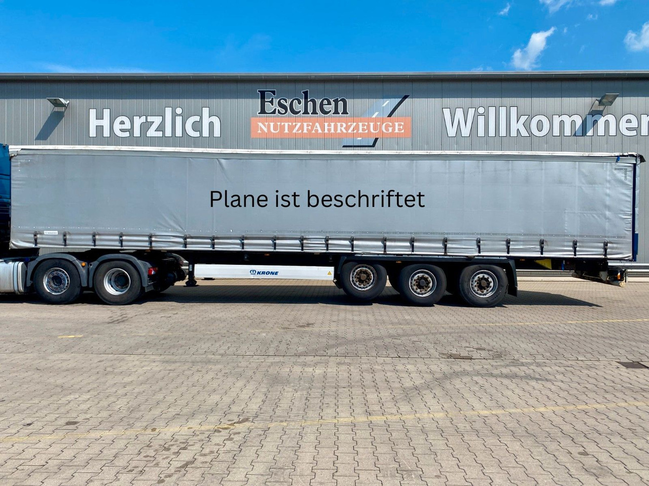 Krone SD | Edscha*Schiebegardine*Luft-Lift*EBS*BPW - Curtainsider semi-trailer: picture 2 Krone SD | Edscha*Schiebegardine*Luft-Lift*EBS*BPW - Curtainsider semi-trailer: picture 2