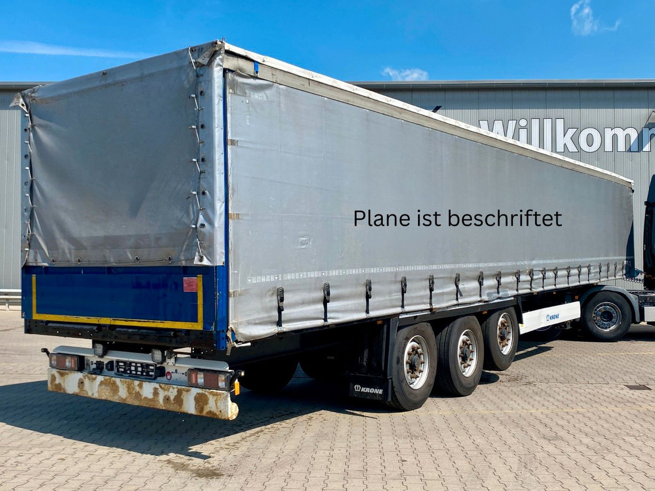 Krone SD | Edscha*Schiebegardine*Luft-Lift*EBS*BPW - Curtainsider semi-trailer: picture 4 Krone SD | Edscha*Schiebegardine*Luft-Lift*EBS*BPW - Curtainsider semi-trailer: picture 4