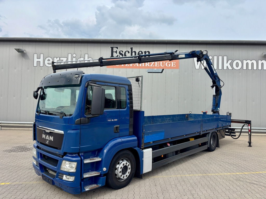 MAN TGS 18.360 4x2 LL / MKG HLK 121 Heckkran - Dropside/ Flatbed truck: picture 2 MAN TGS 18.360 4x2 LL / MKG HLK 121 Heckkran - Dropside/ Flatbed truck: picture 2