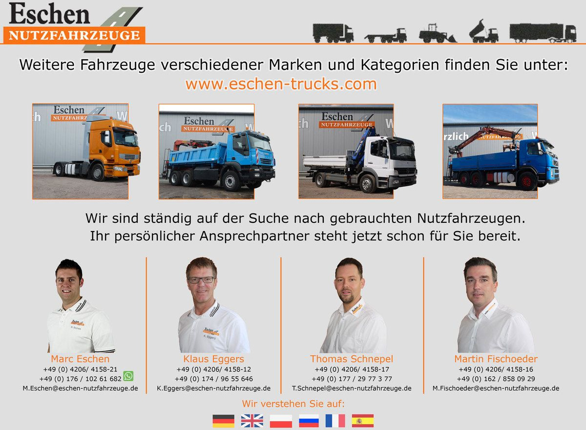 Tipper semi-trailer Meiller MHPS 44.3-N | Stahl 24m³*Luft-Lift*Rollplane*SAF: picture 18