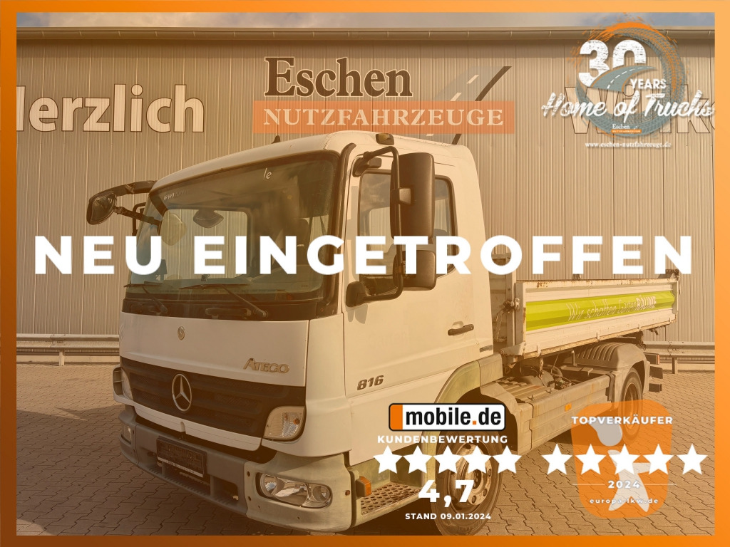 Mercedes-Benz Atego 816 K - Tipper: picture 1 Mercedes-Benz Atego 816 K - Tipper: picture 1