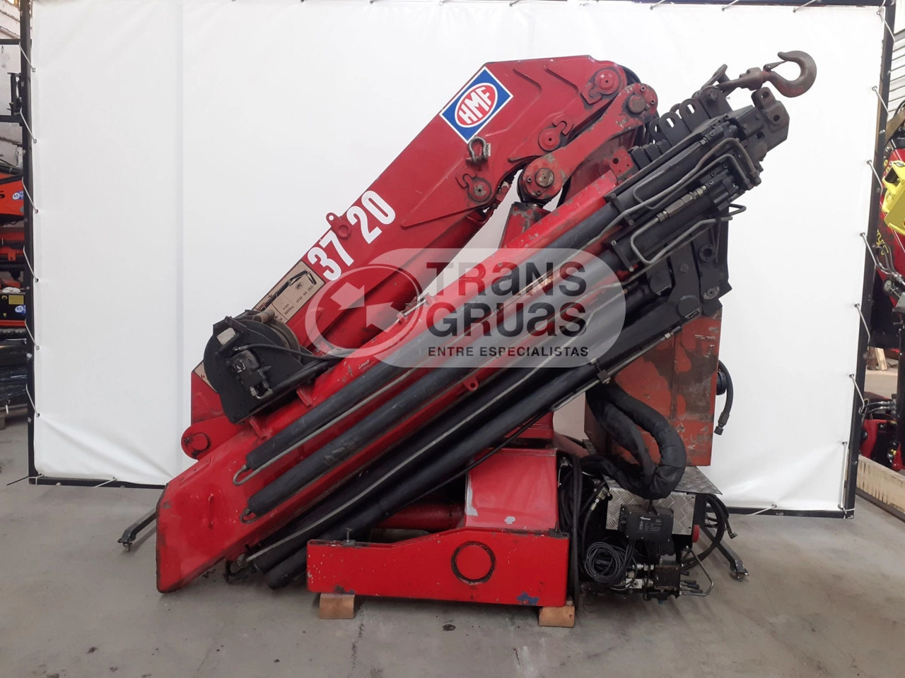 Grúa HMF 3720 K6 - Loader crane for Truck: picture 1 Grúa HMF 3720 K6 - Loader crane for Truck: picture 1