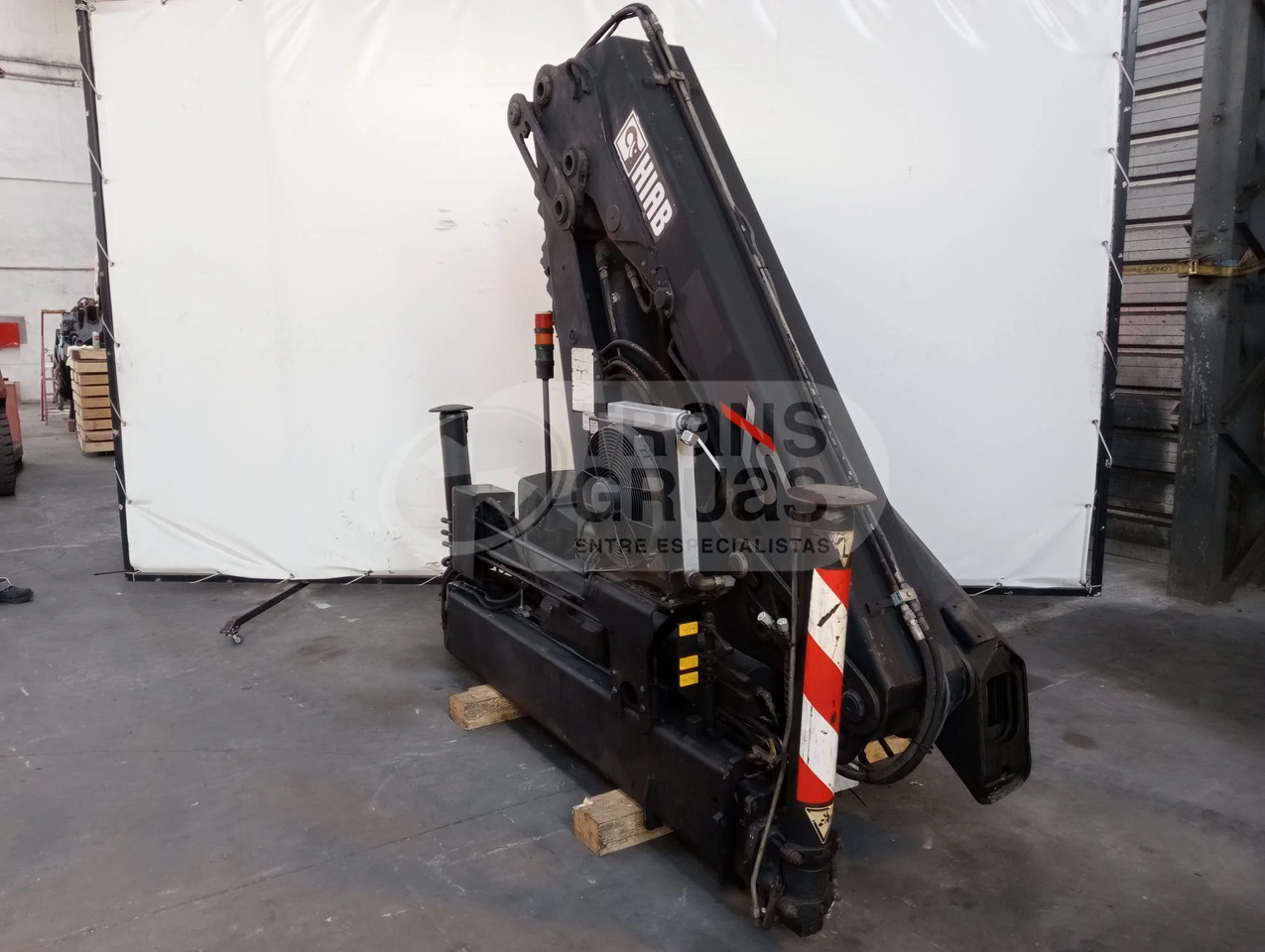 Grúa hidráulica Hiab 166 E-5 HIPRO - Loader crane: picture 1 Grúa hidráulica Hiab 166 E-5 HIPRO - Loader crane: picture 1