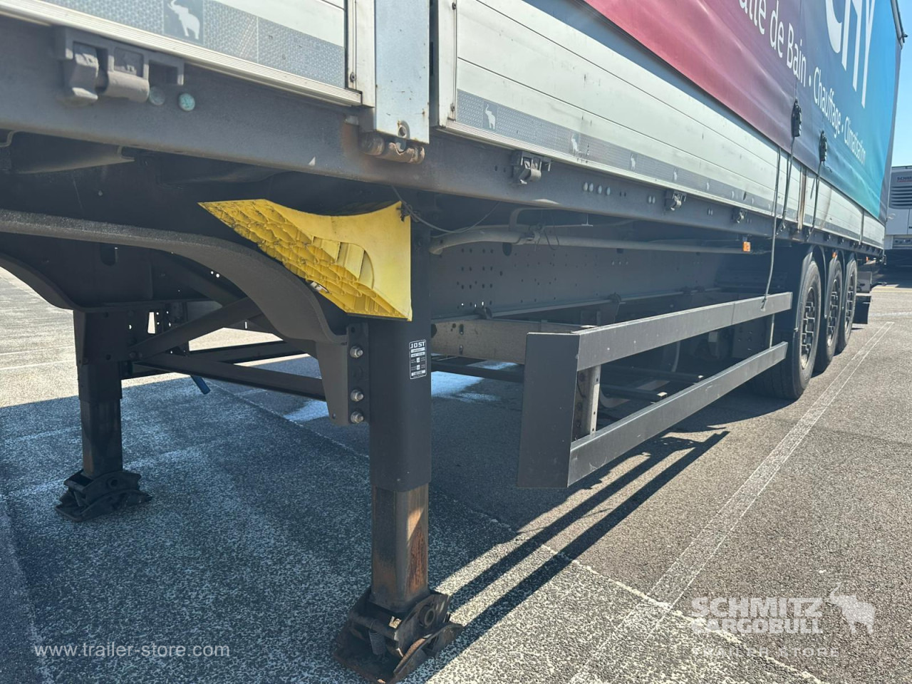 SCHMITZ Curtainsider Dropside - Curtainsider semi-trailer: picture 2 SCHMITZ Curtainsider Dropside - Curtainsider semi-trailer: picture 2