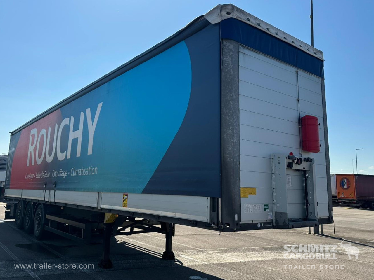 SCHMITZ Curtainsider Dropside - Curtainsider semi-trailer: picture 1 SCHMITZ Curtainsider Dropside - Curtainsider semi-trailer: picture 1