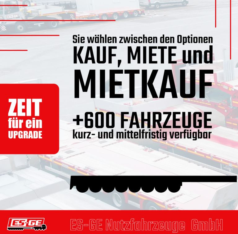 ES-GE 3-Achs Sattelanhänger - Rungen + CV - Dropside/ Flatbed semi-trailer: picture 3 ES-GE 3-Achs Sattelanhänger - Rungen + CV - Dropside/ Flatbed semi-trailer: picture 3