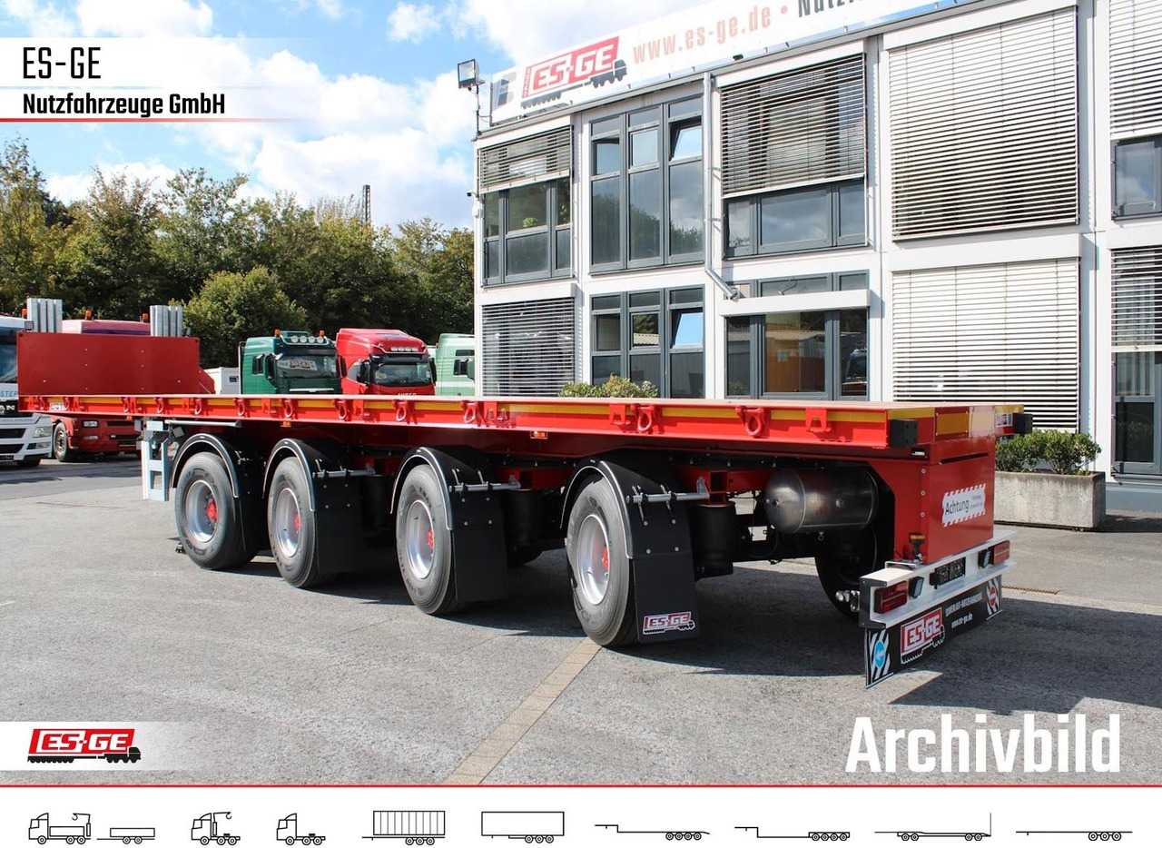 ES-GE 4-Achs-Ballastauflieger - Dropside/ Flatbed semi-trailer: picture 1 ES-GE 4-Achs-Ballastauflieger - Dropside/ Flatbed semi-trailer: picture 1
