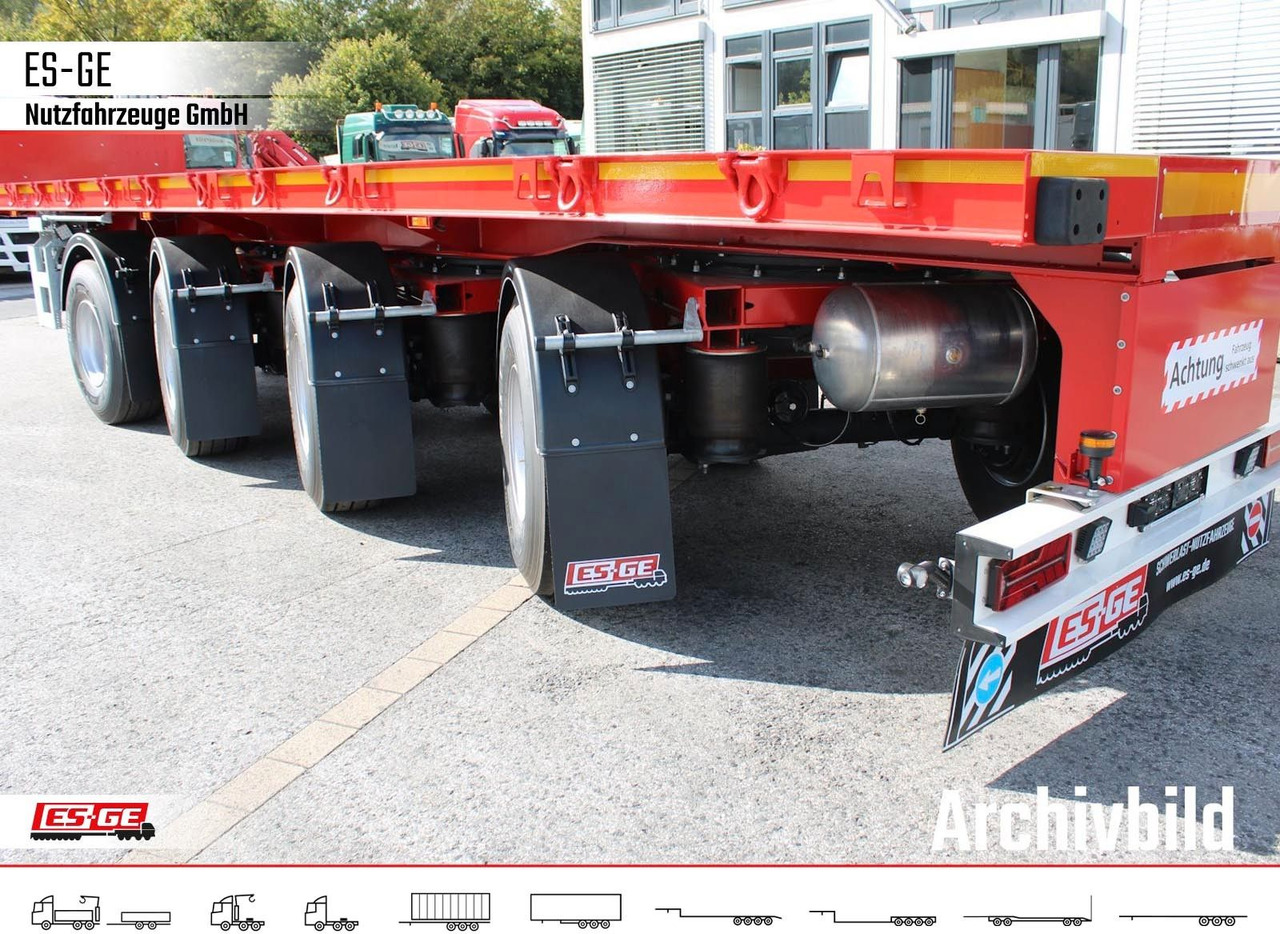 ES-GE 4-Achs-Ballastauflieger - Dropside/ Flatbed semi-trailer: picture 2 ES-GE 4-Achs-Ballastauflieger - Dropside/ Flatbed semi-trailer: picture 2