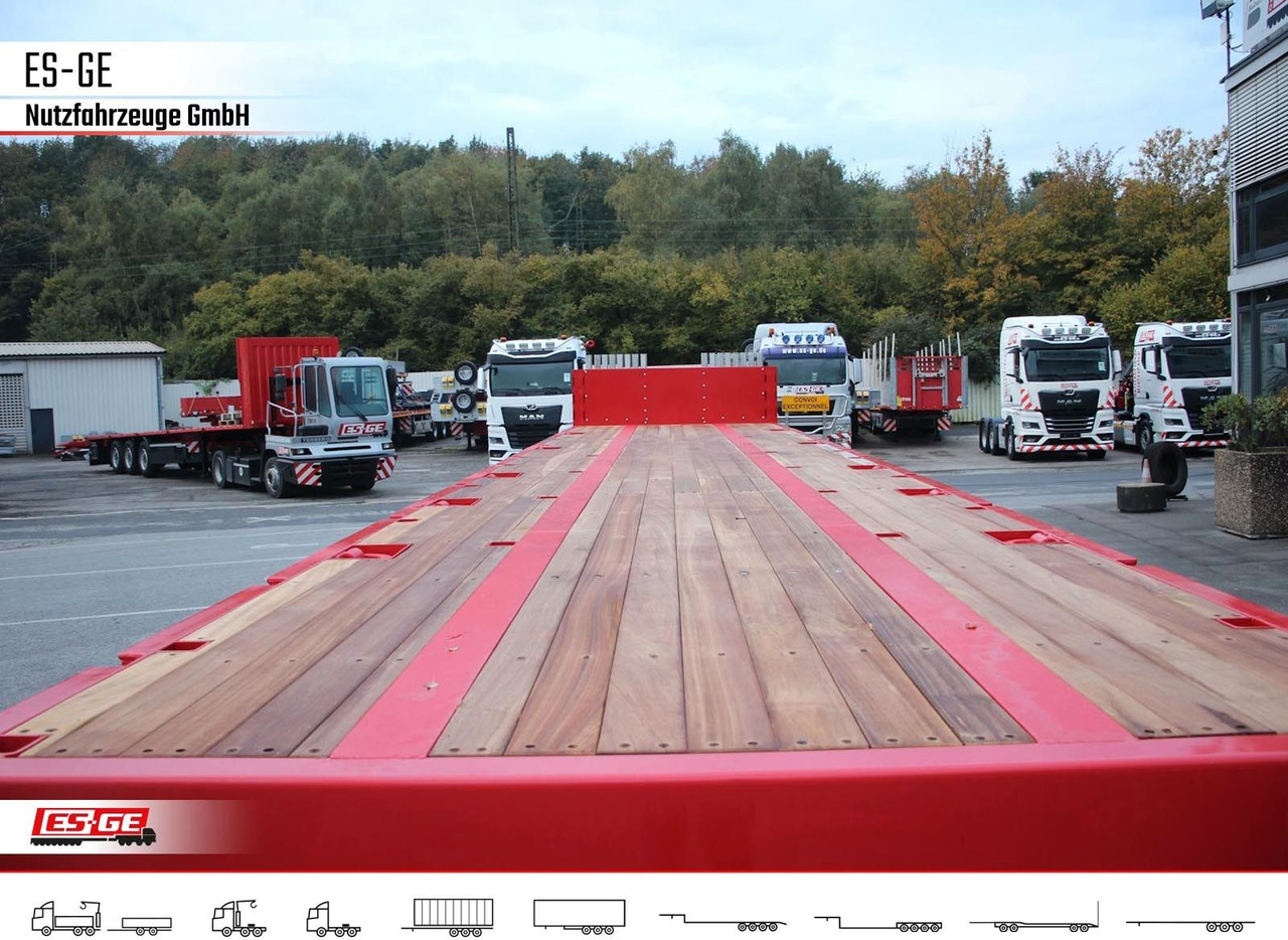 ES-GE 5-Achs-Ballastauflieger - Dropside/ Flatbed semi-trailer: picture 5 ES-GE 5-Achs-Ballastauflieger - Dropside/ Flatbed semi-trailer: picture 5