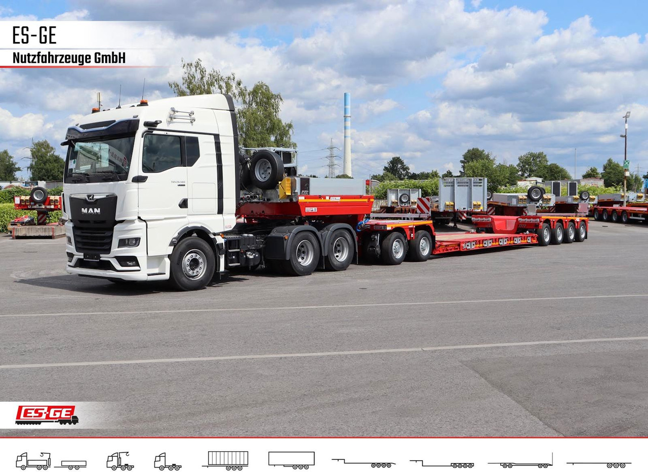 Faymonville MAX 710 Tiefbett 2+4 PA ATX - Low loader semi-trailer: picture 3 Faymonville MAX 710 Tiefbett 2+4 PA ATX - Low loader semi-trailer: picture 3