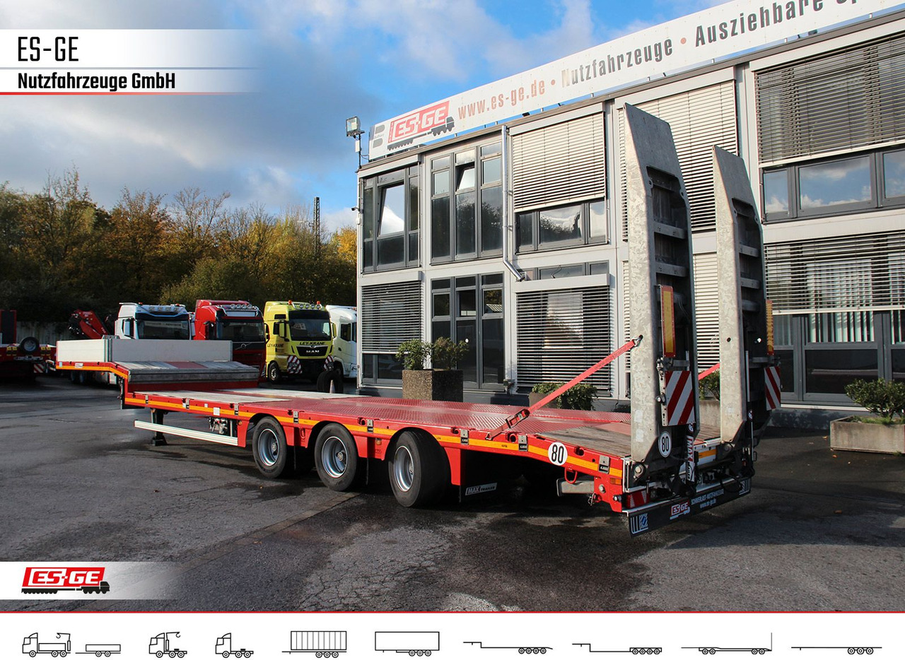 Faymonville MAX Trailer MAX100 Semi-Tieflader 1tlg. Rampen - Low loader semi-trailer: picture 2 Faymonville MAX Trailer MAX100 Semi-Tieflader 1tlg. Rampen - Low loader semi-trailer: picture 2