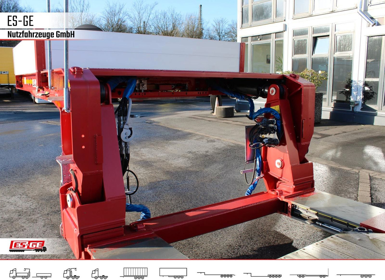 Faymonville Megamax Tiefbett 2x10 t Faymonville Megamax Tiefbett 2x10 t, Bolzen-Laschen-Kupplung - Low loader semi-trailer: picture 4 Faymonville Megamax Tiefbett 2x10 t Faymonville Megamax Tiefbett 2x10 t, Bolzen-Laschen-Kupplung - Low loader semi-trailer: picture 4