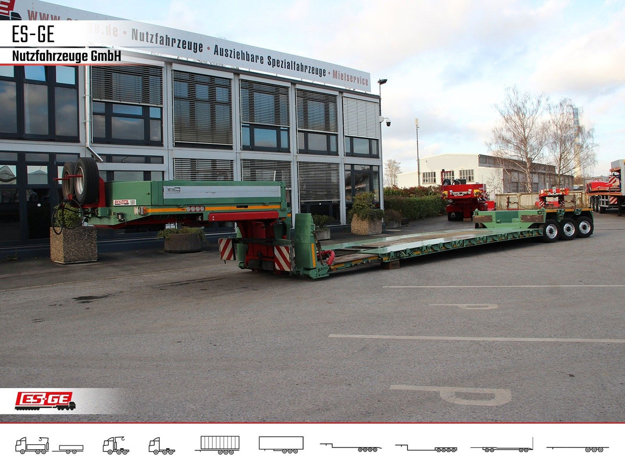Goldhofer 3-Achs-Tiefbett 3x12 t - Low loader semi-trailer: picture 2 Goldhofer 3-Achs-Tiefbett 3x12 t - Low loader semi-trailer: picture 2