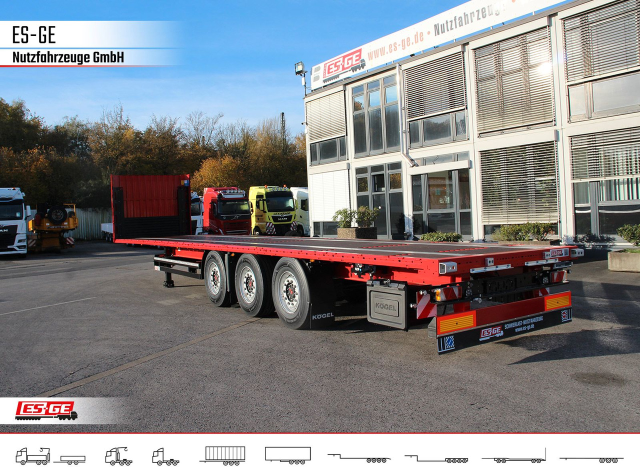 Kögel Multi Chassis. Rungen - Dropside/ Flatbed semi-trailer: picture 3 Kögel Multi Chassis. Rungen - Dropside/ Flatbed semi-trailer: picture 3