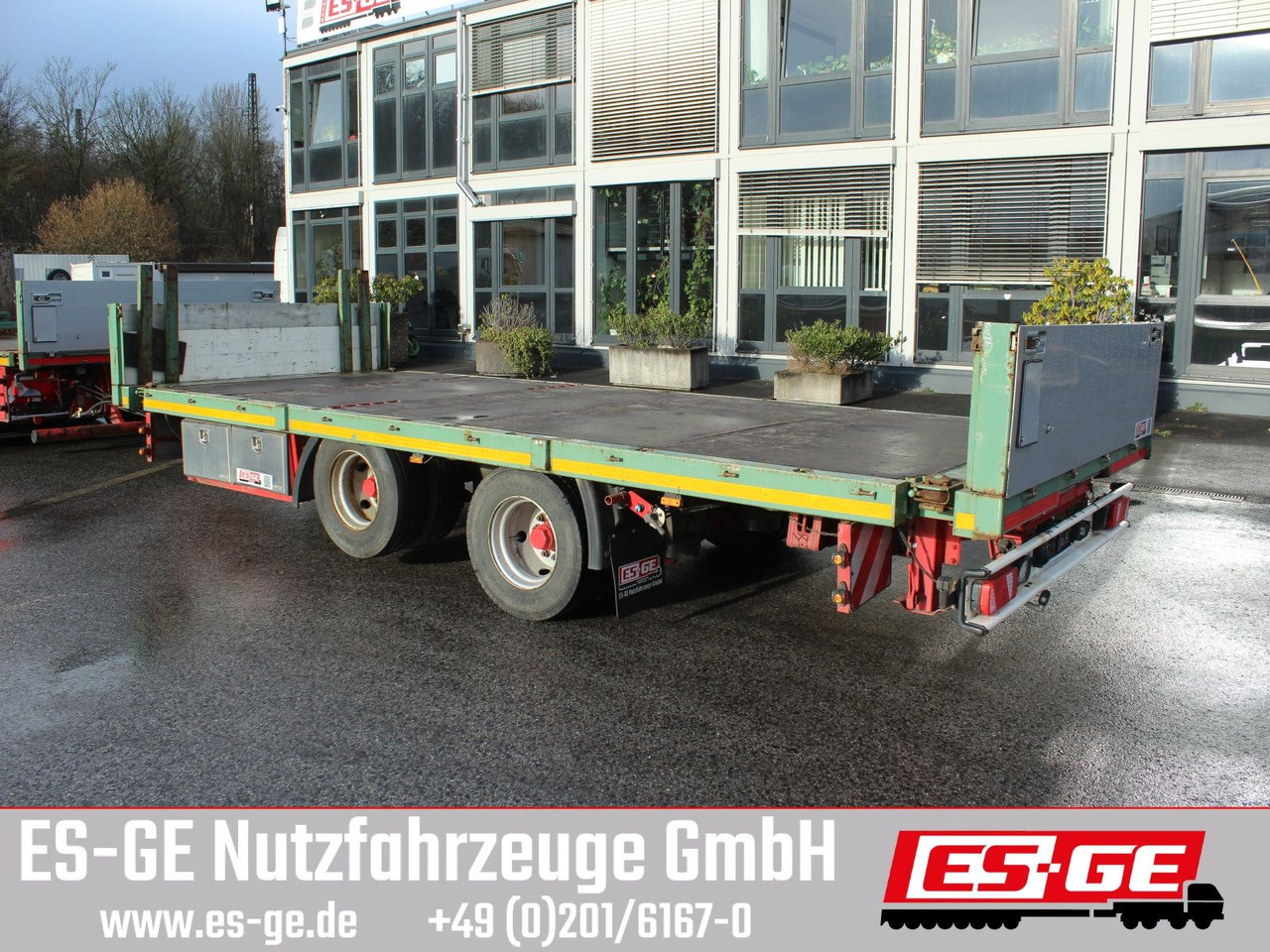 Langfeld Tandemanhänger - Dropside/ Flatbed trailer: picture 3 Langfeld Tandemanhänger - Dropside/ Flatbed trailer: picture 3
