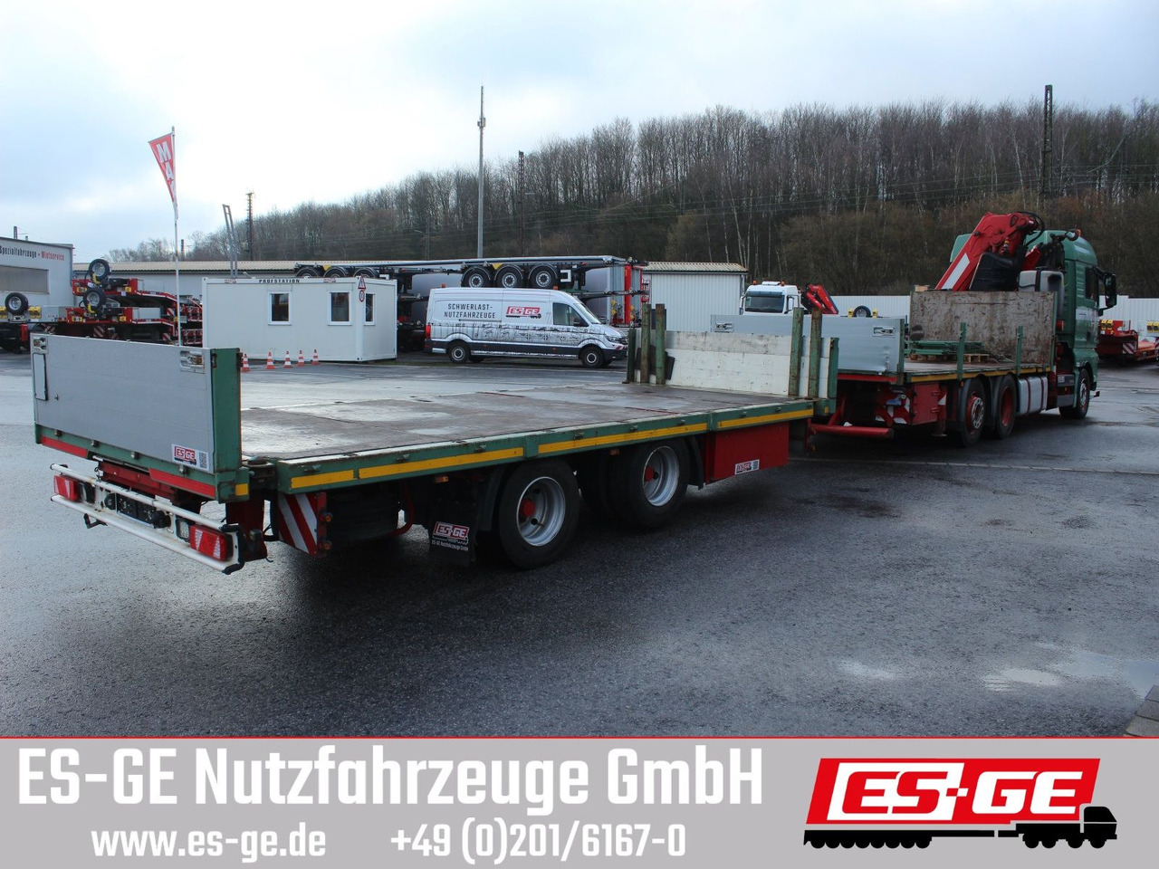 Langfeld Tandemanhänger - Dropside/ Flatbed trailer: picture 5 Langfeld Tandemanhänger - Dropside/ Flatbed trailer: picture 5