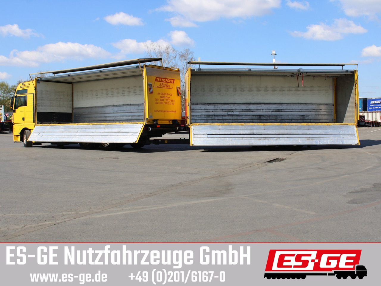MAN 6x2 LKW mit Tandemanhänger - Beverage truck: picture 1 MAN 6x2 LKW mit Tandemanhänger - Beverage truck: picture 1
