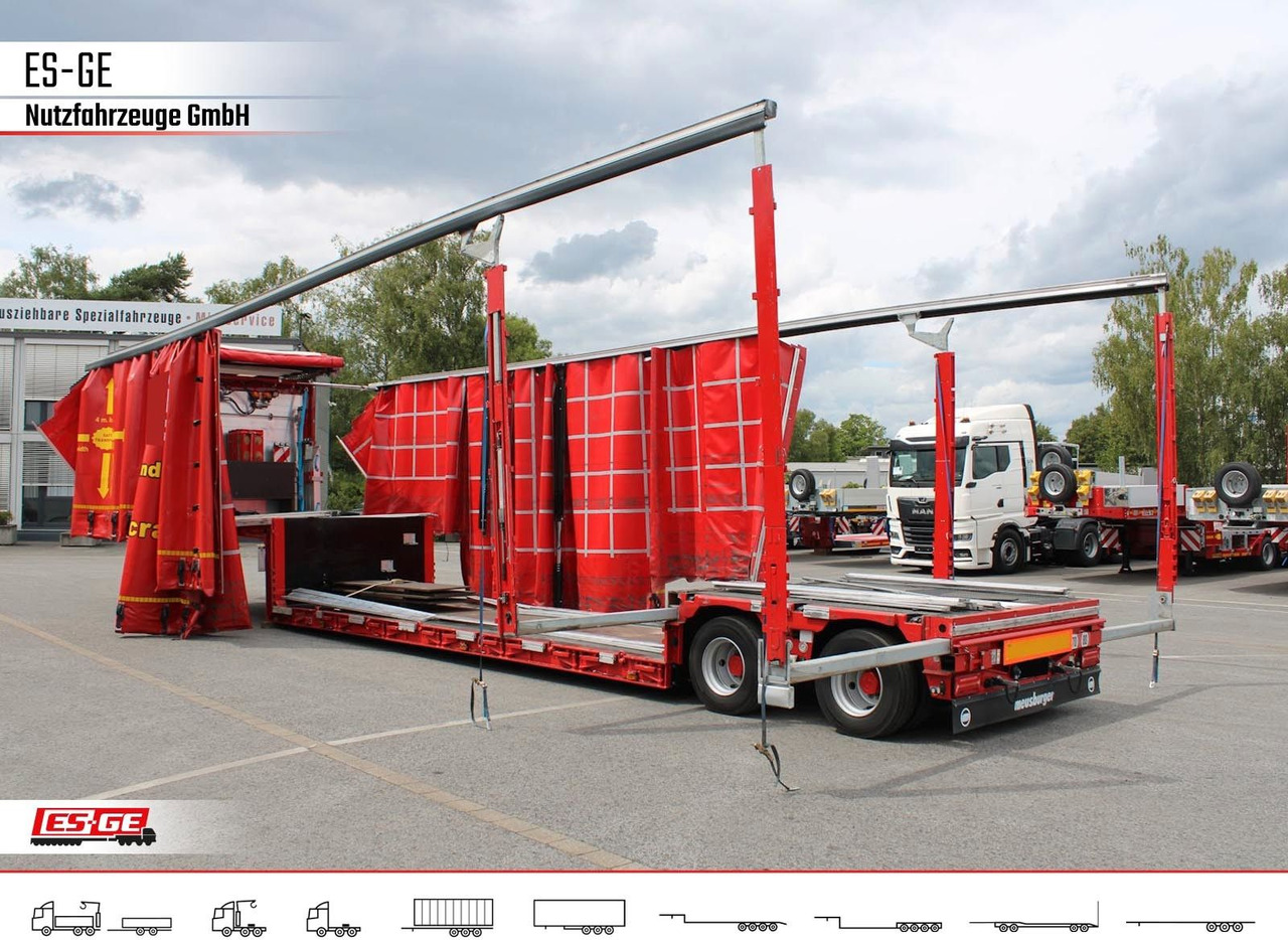 Meusburger 2-Achs-Jumbo-Tiefbett, verbreiterbar - Low loader semi-trailer: picture 5 Meusburger 2-Achs-Jumbo-Tiefbett, verbreiterbar - Low loader semi-trailer: picture 5