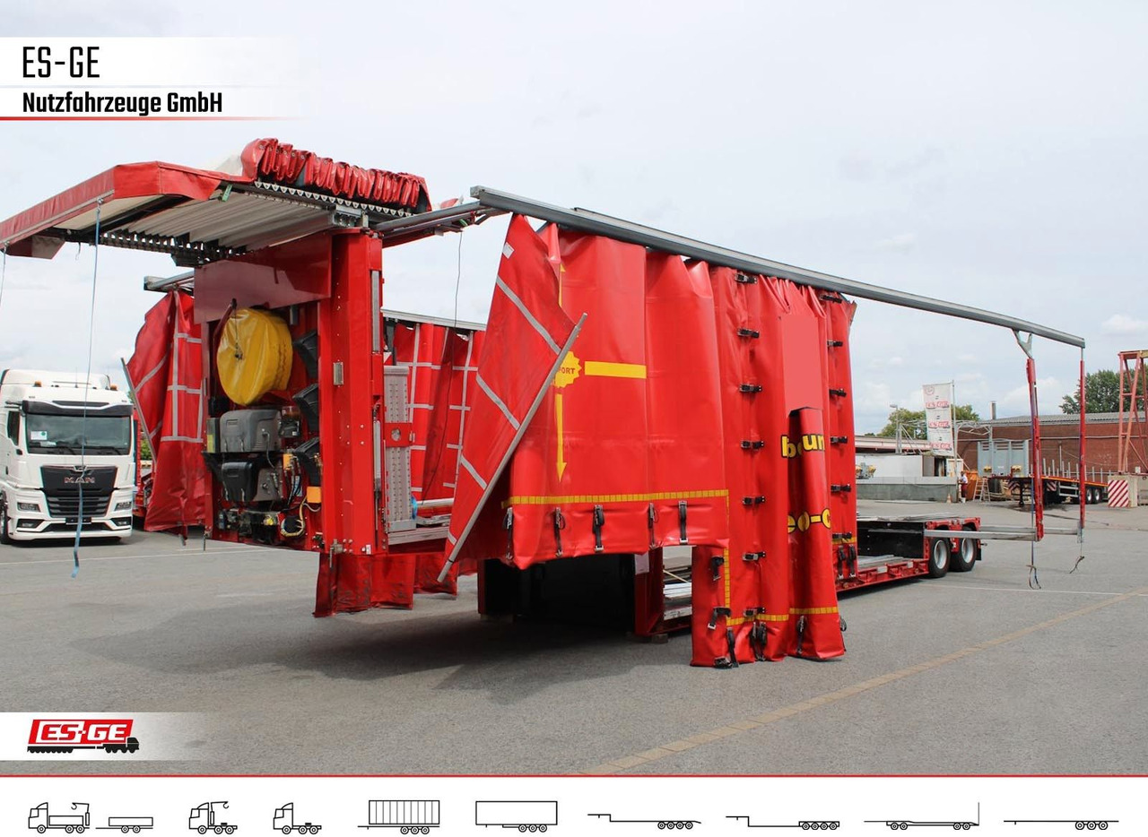 Meusburger 2-Achs-Jumbo-Tiefbett, verbreiterbar - Low loader semi-trailer: picture 4 Meusburger 2-Achs-Jumbo-Tiefbett, verbreiterbar - Low loader semi-trailer: picture 4