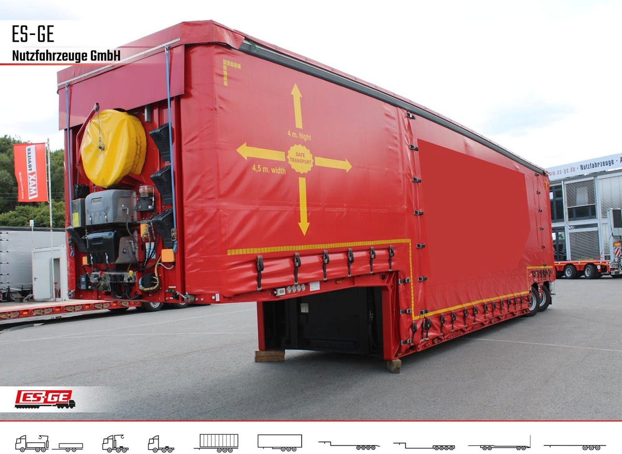 Meusburger 2-Achs-Jumbo-Tiefbett, verbreiterbar - Low loader semi-trailer: picture 2 Meusburger 2-Achs-Jumbo-Tiefbett, verbreiterbar - Low loader semi-trailer: picture 2