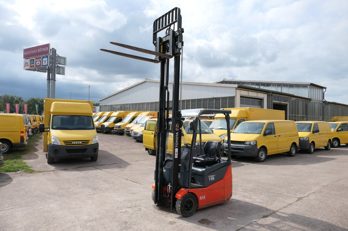 TOYOTA 7FBEST 15 Elektro 3-Rad - Electric forklift: picture 5 TOYOTA 7FBEST 15 Elektro 3-Rad - Electric forklift: picture 5