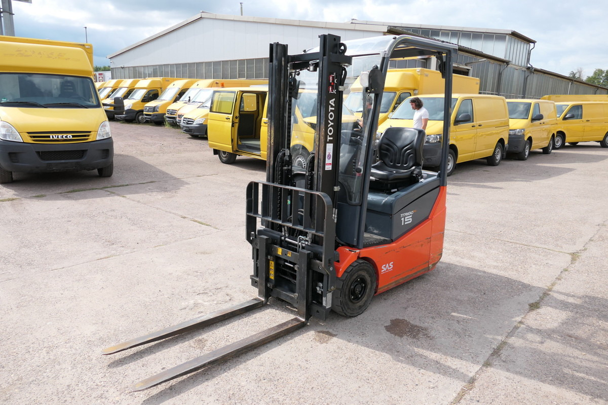 TOYOTA 7FBEST 15 Elektro 3-Rad - Electric forklift: picture 4 TOYOTA 7FBEST 15 Elektro 3-Rad - Electric forklift: picture 4