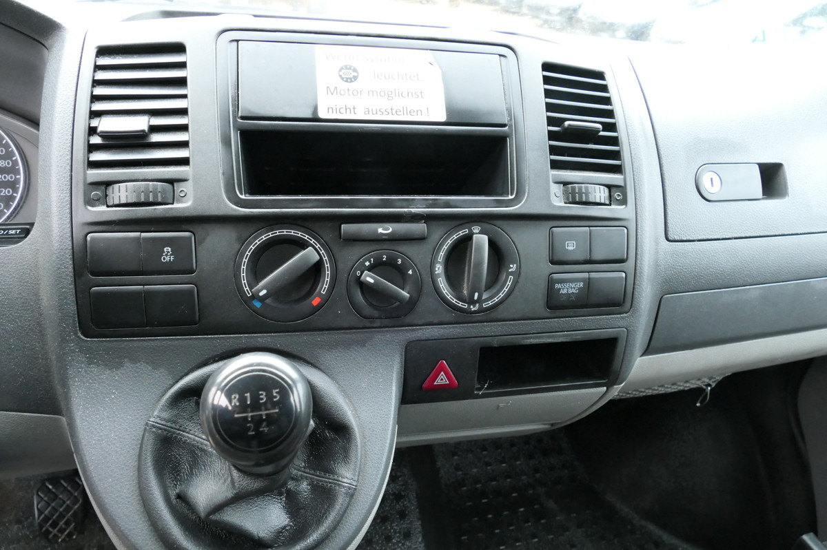 Small van VW T5 Transporter 2.0 TDI PARKTRONIK EURO-5 2xSCHIE: picture 13