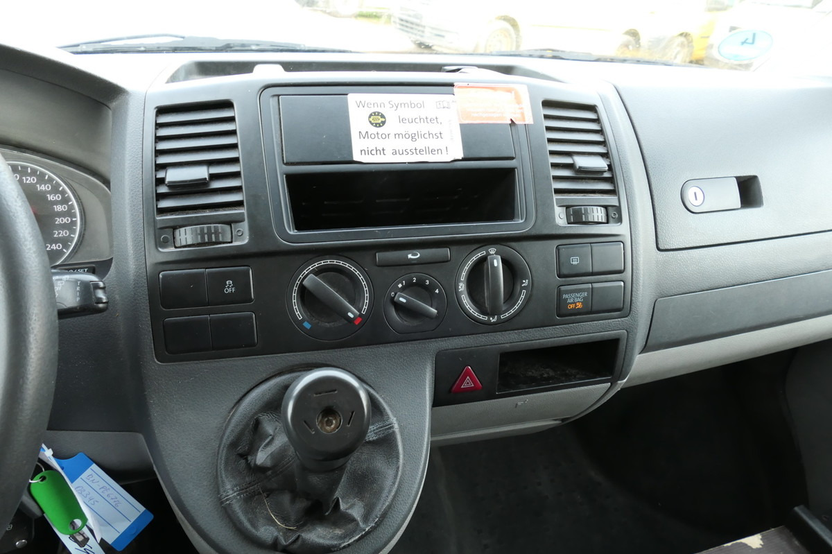 Small van VW T5 Transporter 2.0 TDI PARKTRONIK EURO-5 2xSCHIE: picture 13