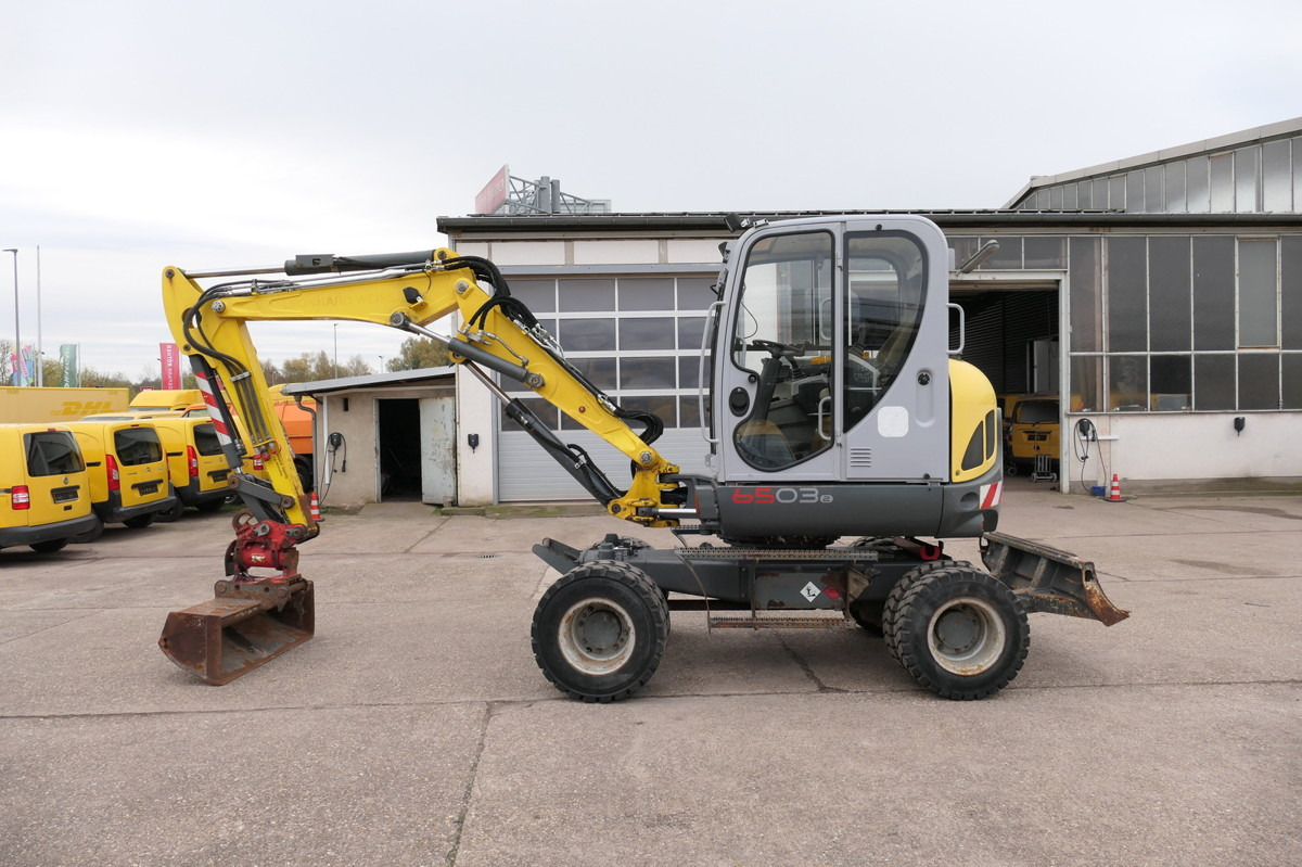 Mini excavator WACKER 6503-2 E05-07 Miniradbagger: picture 6