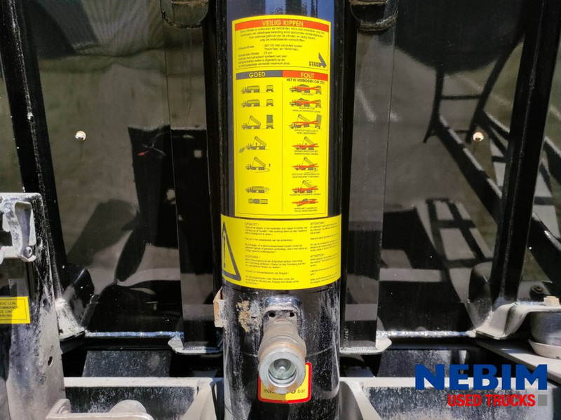 Tipper semi-trailer Stas S300CX 48m3 - FULL ALU - TEFLON FLOOR PLATE - WATER CLEANER: picture 12