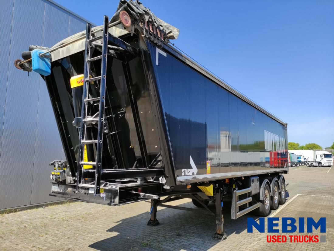 Stas S300CX 48m3 - Full ALU - Teflon Floor Plate - Wate R ClEaner - Tipper semi-trailer: picture 1 Stas S300CX 48m3 - Full ALU - Teflon Floor Plate - Wate R ClEaner - Tipper semi-trailer: picture 1